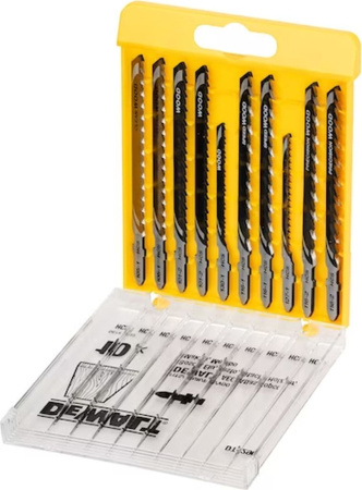 Zestaw 10 brzeszczotów do drewna DT2290 DeWalt