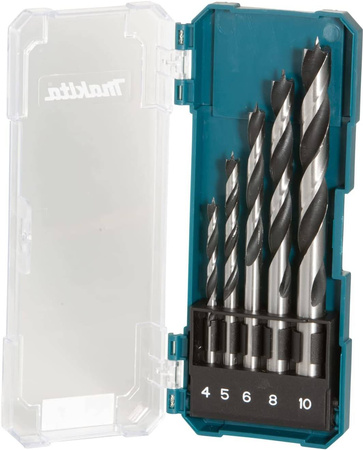 Zestaw 5 szt. wierteł do drewna Makita D-72861