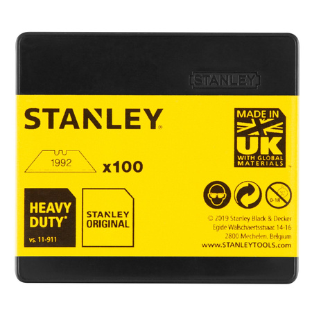 Ostrza trapezowe 100szt. Stanley 1-11-921