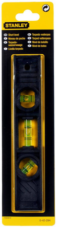 Poziomica Stanley torpedo z tworzywa sztucznego ABS 20cm 0-42-294