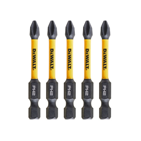 Bity udarowe PH2 50mm 5szt. DeWalt DT7998T-QZ