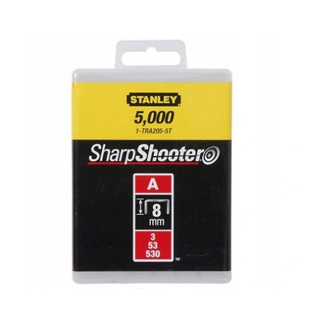 Zszywka 8mm typ A 5000szt Stanley 1-TRA205-5T