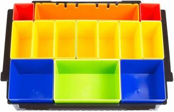 Wkład z kolorowymi pudełkami do walizki MAKPAC Makita P-83652