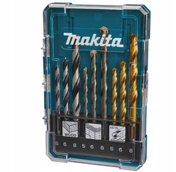 Zestaw wierteł 9 szt.(metal, drewno, beton) D-71962