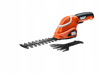 Akumulatorowe nożyce do trawy i żywopłotu Black & Decker GSBD700-QW