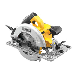 Pilarka tarczowa 190mm, 1600W, do stosowania z szynami prowadzącymi DeWalt