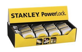 Taśma miernicza Stanley PowerLock chromowana obudowa 5m x 19mm