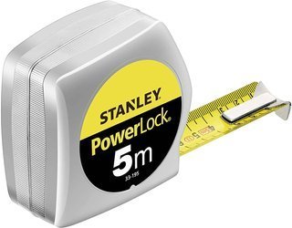 Taśma miernicza Stanley PowerLock chromowana obudowa 5m x 25mm