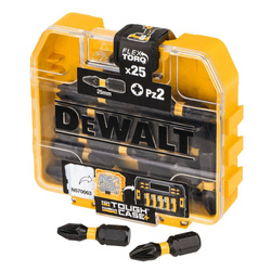 Zestaw bitów Pz2 25mm Torsion TicTac 25szt. DeWalt