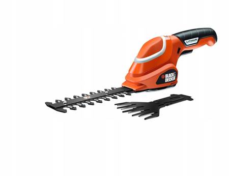 Akumulatorowe nożyce do trawy i żywopłotu Black & Decker GSBD700-QW