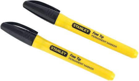 Marker czarny FINETIP 2szt. 0-47-316 Stanley