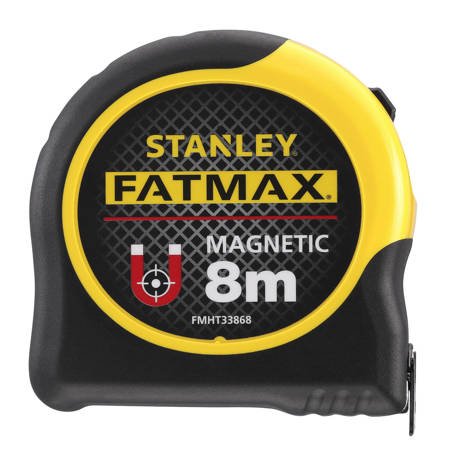 Taśma miernicza Stanley FatMax z hakiem magnetycznym 8m x 32mm