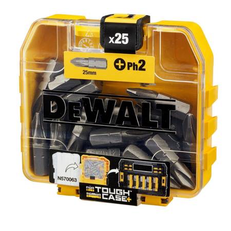 Zestaw bitów do wkrętarki 25szt. Ph2 25mm DeWalt DT71522-QZ