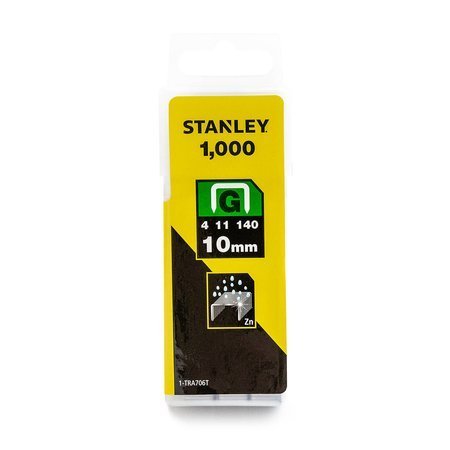 Zszywki typ G (4/11/140) 10mm (1000szt.) Stanley 1-TRA706T